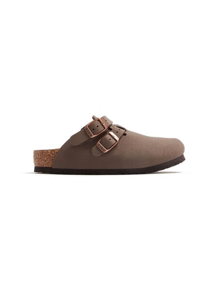  Birkenstock Kids Zuecos Kay Con Doble Hebilla - Marrón 