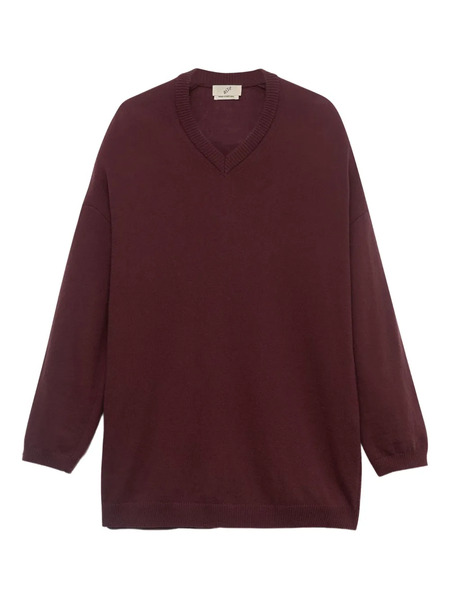  Bite Studios Jersey Con Cuello En V - Rojo 