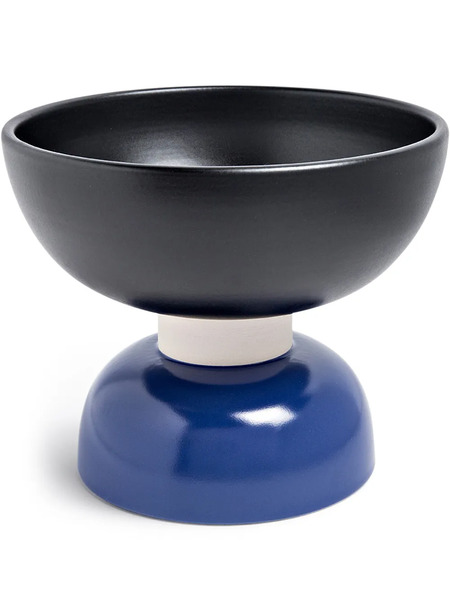  Bitossi Home Bol Con Pie - Negro 