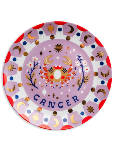  Bitossi Home Plato Cancer De 16.5 Cm - Rosa 