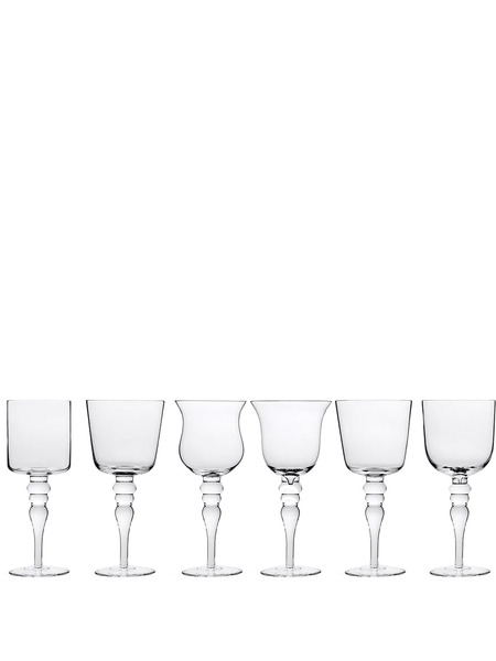  Bitossi Home Seis Vasos De Vino Diferentes - Neutro 