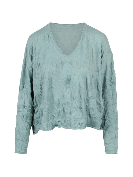  Black Label Jersey Con Efecto Arrugado - Verde 