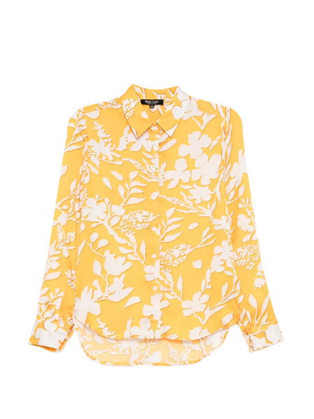  Blaklace Camisa Con Estampado Floral - Amarillo 