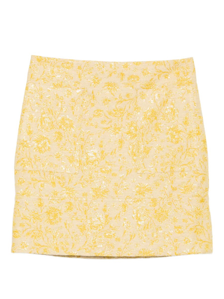  Blaklace Falda Con Estampado Floral - Neutro 