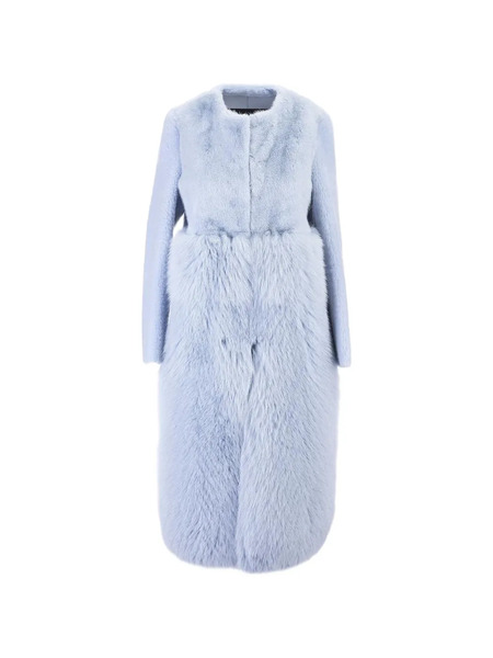  Blancha Vestido A Paneles - Azul 