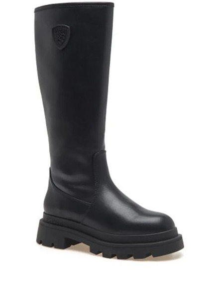 Blauer Botas Altas Con Plataforma - Negro 