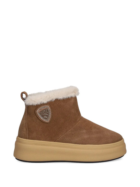  Blauer Botas Emery02 Con Ribete De Emblema - Marrón 