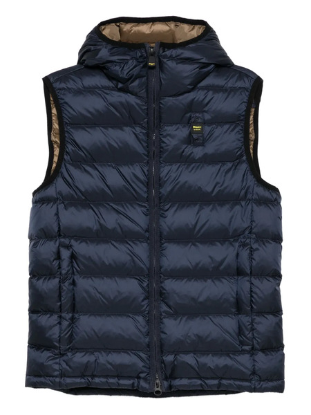  Blauer Chaleco Acolchado Arden Con Capucha - Azul 