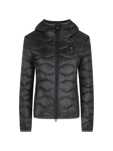  Blauer Chaqueta Camelia Con Capucha - Negro 