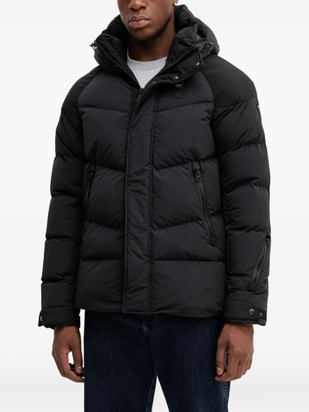  Blauer Chaqueta Con Capucha - Negro 