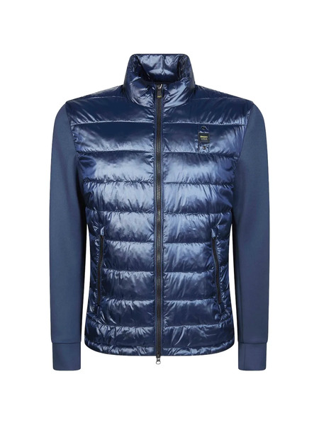  Blauer Plumífero Con Botones - Azul 