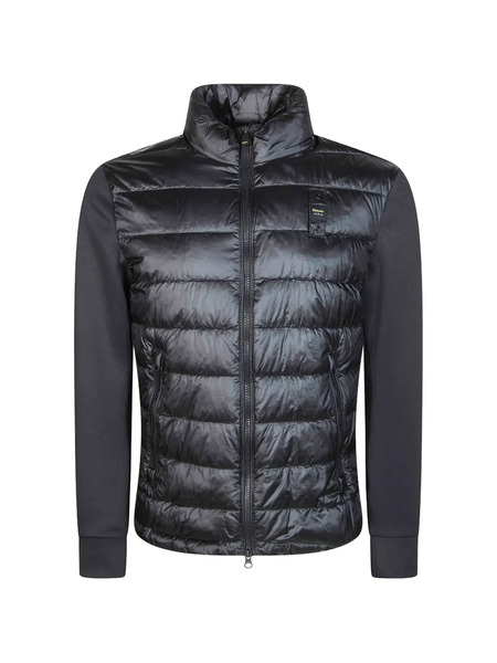  Blauer Plumífero Con Botones - Gris 
