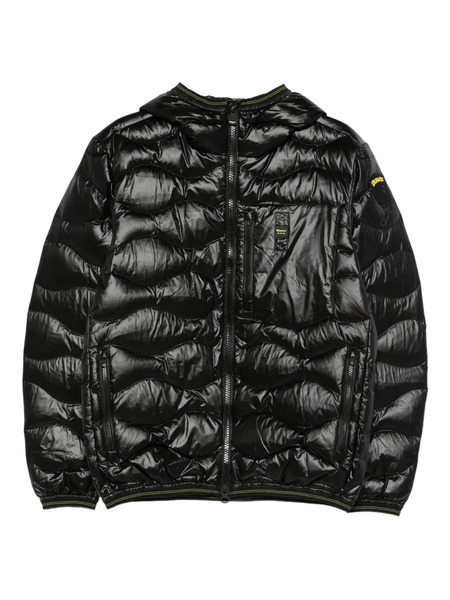  Blauer Plumífero Con Capucha - Negro 