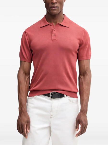  Blauer Polo Con Botones - Rojo 