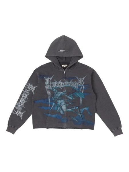  Bldg4 Sudadera Serphim Con Capucha - Gris 
