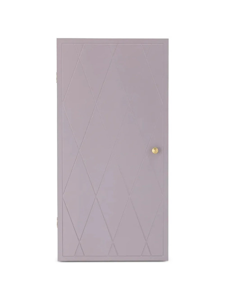  Bloomingville Alacena Nell Con Motivo De Rombos - Morado 