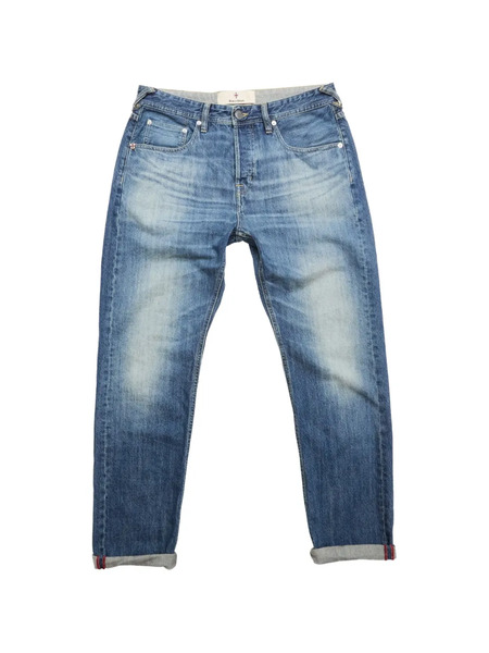  Blue De Gênes Giacomo Tim Faded-effect Jeans - Azul 