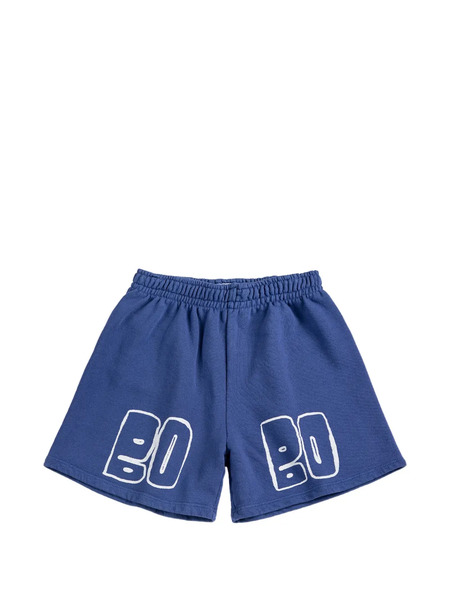  Bobo Choses Bermudas Con Logo Estampado - Azul 