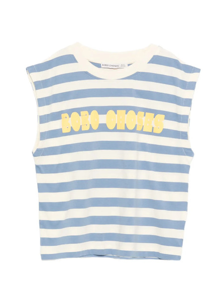  Bobo Choses Chaleco A Rayas - Azul 