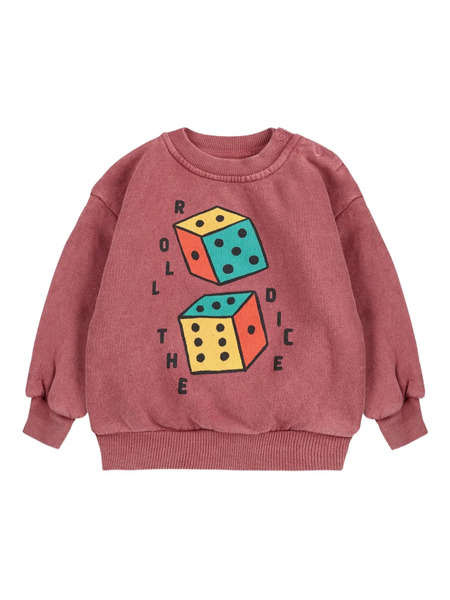  Bobo Choses Sudadera Con Dado Estampado - Rojo 