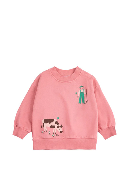  Bobo Choses Sudadera Farm Adventure - Rosa 