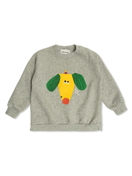  Bobo Choses Sudadera Happy Dog - Gris 