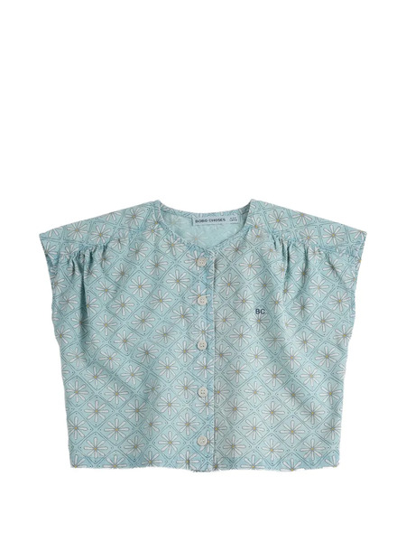 Bobo Choses Top Daisy Con Botones - Azul 