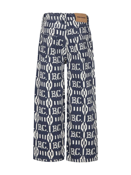  Bobo Choses Vaqueros Con Logo Estampado - Azul 