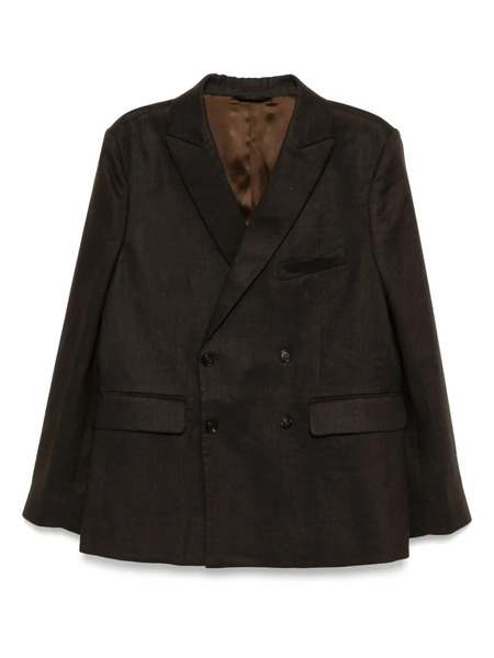  Bode Blazer Con Doble Botonadura - Marrón 