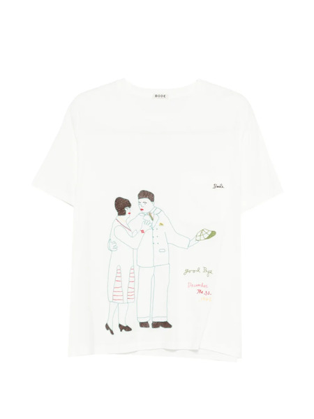  Bode Camiseta Companion - Blanco 