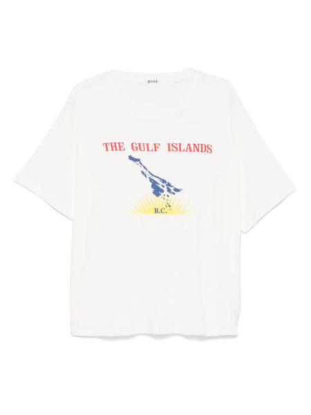  Bode Camiseta Gulf Islands - Blanco 