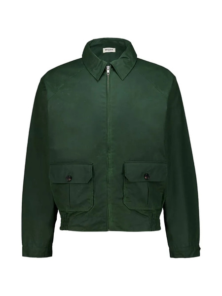  Bode Chaqueta Coach Encerada - Verde 