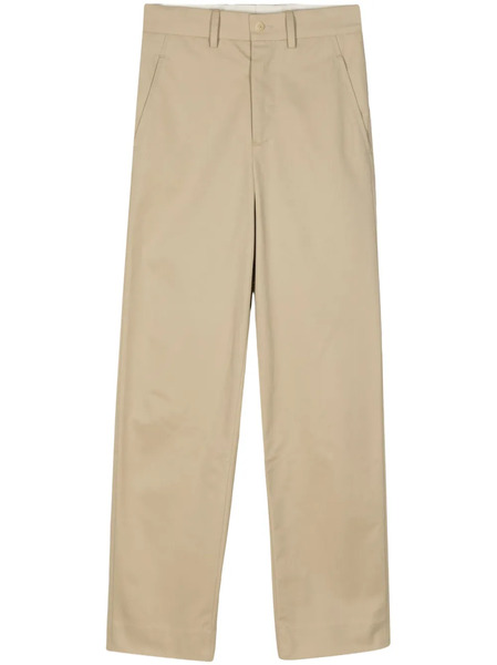  Bode Pantalones Rectos De Talle Alto - Neutro 