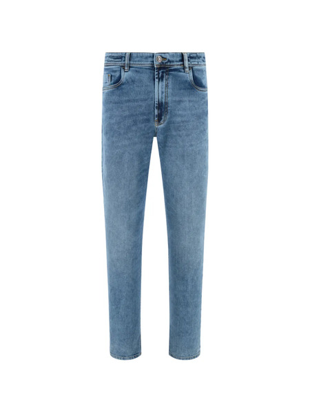  Boggi Milano Vaqueros Rectos Claude - Azul 