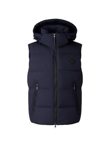 Bogner Chaleco Acolchado Con Capucha - Azul 