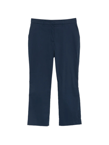  Bomboogie Pantalones Capri Con Cierre Oculto - Azul 