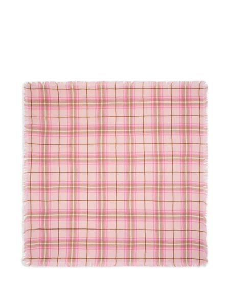  Bompard Bufanda A Cuadros - Rosa 