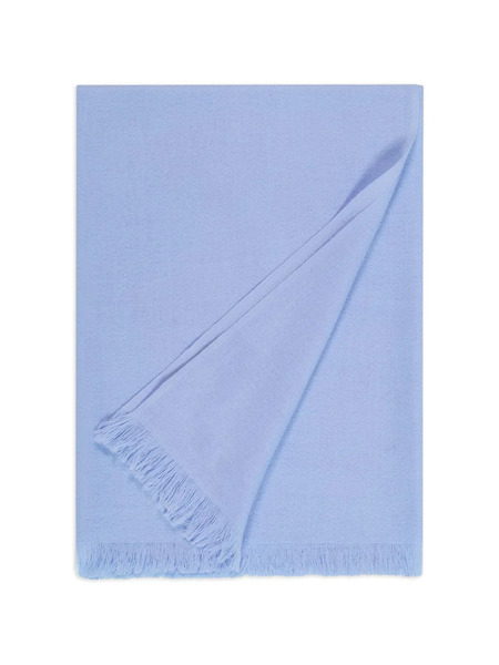  Bompard Bufanda Con Flecos - Azul 