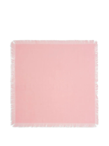  Bompard Bufanda Con Flecos - Rosa 