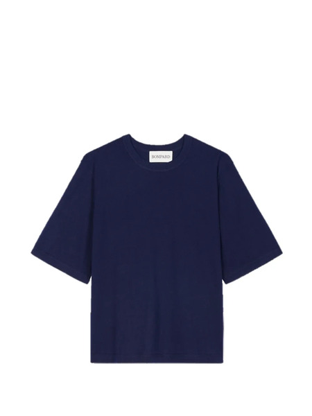  Bompard Camiseta Con Cuello Redondo - Azul 