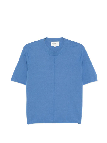  Bompard Camiseta Con Cuello Redondo - Azul 