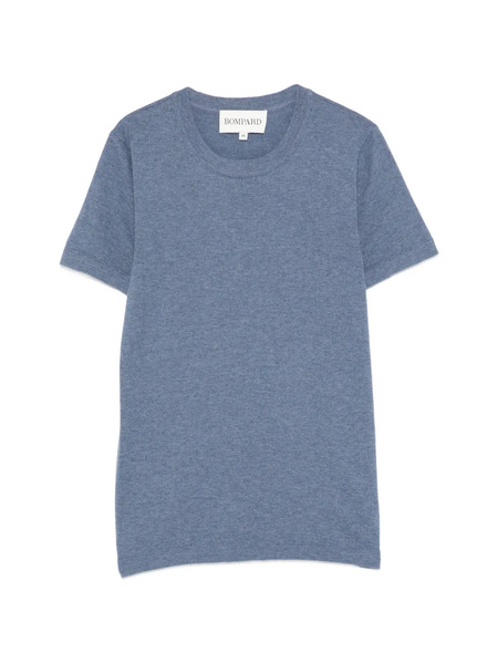  Bompard Camiseta Con Cuello Redondo - Azul 