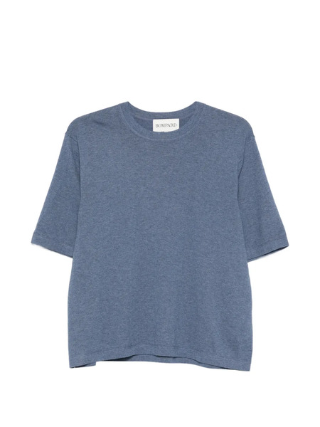  Bompard Camiseta Con Cuello Redondo - Azul 