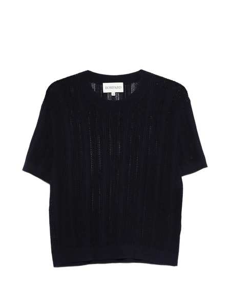  Bompard Camiseta Con Cuello Redondo - Azul 