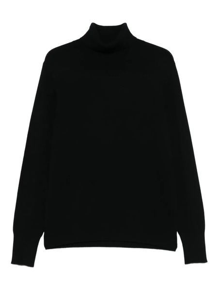  Bompard Jersey Con Cuello Alto - Negro 