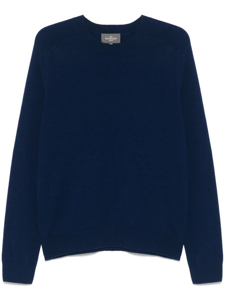  Bompard Jersey Con Cuello Redondo - Azul 