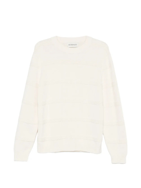  Bompard Jersey Con Cuello Redondo - Blanco 