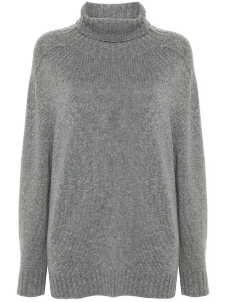  Bompard Jersey Con Cuello Redondo - Gris 