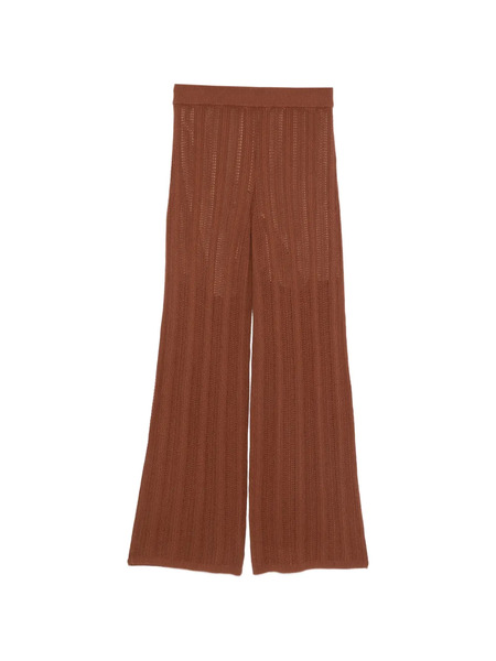  Bompard Pantalones Pointelle - Marrón 