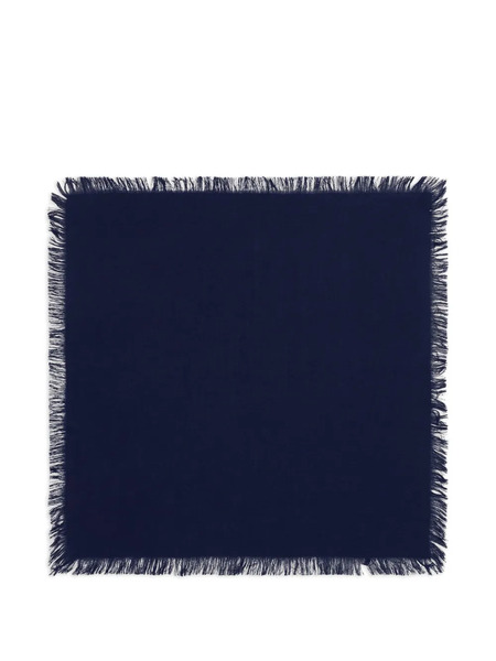  Bompard Pañuelo Con Flecos - Azul 
